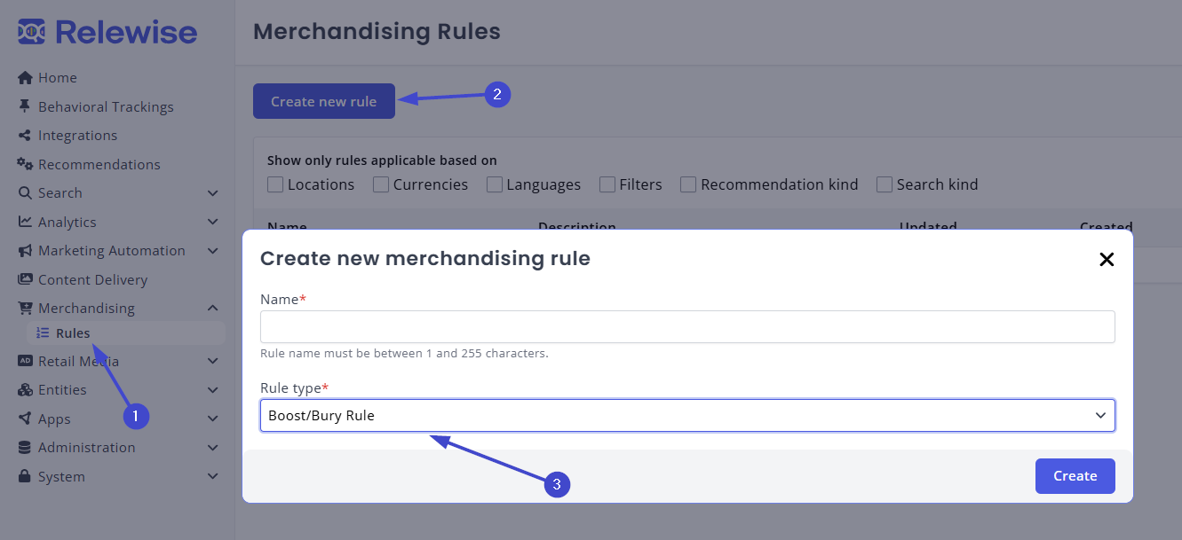 Create a new Boost/Bur rule