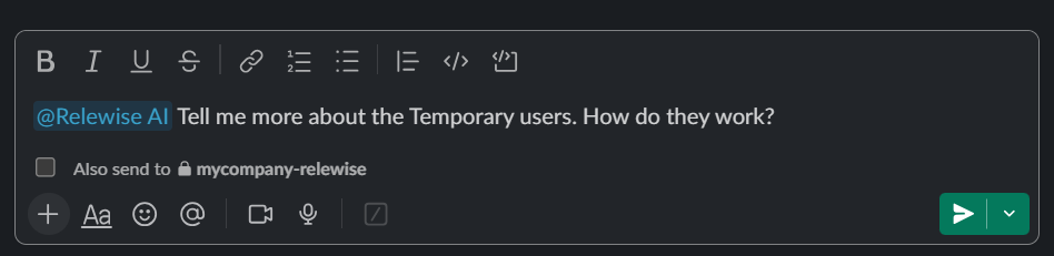Relewise AI @ Mention